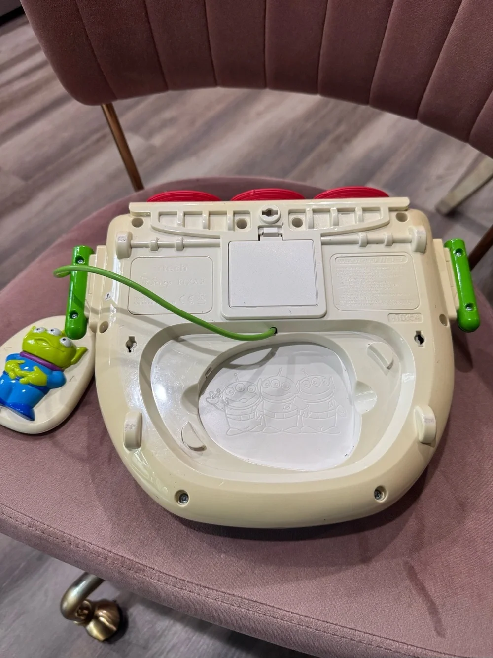 Buzz Lightyear Vtech Star Command Laptop Pixar Toy Story 3 WORKS